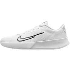 Racket Sport Shoes Nike Men's Court Vapor Hard Court Tennis Shoes in White, DV2018-100 White