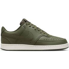 Beige - Men Basketball Shoes Nike Nike Court Vision Low Next Nature Sneaker Men's Dark Green Sneakers