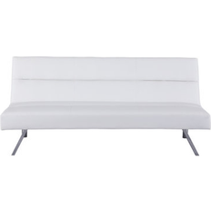 Ebern Designs White Sofas Ebern Designs Convertible Folding Futon Bed 31.10 H X 68.50 W X 32.68 D Sofa