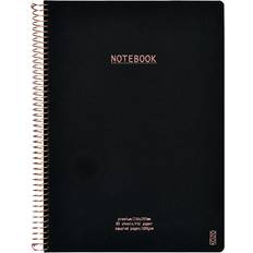 A4 rutat Adlibris Anteckningsbok A4 Rutat Premium Black