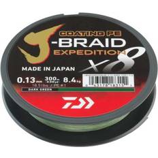 Braid lines Fishing Lines Daiwa J Braid Expedition X8E 0.18mm 300m