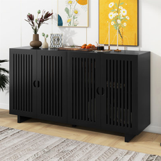 Ebern Designs Black Sideboards Ebern Designs Modern Style 33 H x 60 W x 15.7 D Sideboard