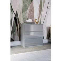 Furniture Home Discount Glinton Gloss 3 Chest of Drawer