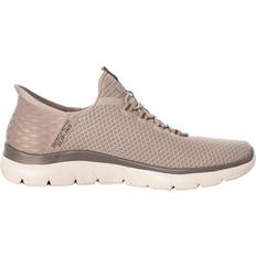 Skechers Brown Trainers Skechers Slip-Ins Summits High Range Trainers - Taupe