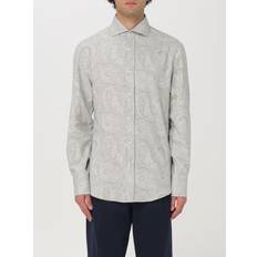 Linen Shirt - White Shirts Brunello Cucinelli Shirt Men - White