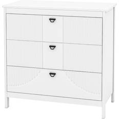 3-Drawer Dresser White