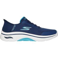 Skechers Walking Shoes Skechers Women's Slip-Ins: Go Walk Arch Fit 2.0 Walking from Finish Line Navy/Aqua