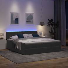 vidaXL Ottoman Sängram Med Madrasser 180x200 cm Sängpaket