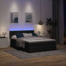 vidaXL Ottoman Säng Med Madrass 140x200 cm Sängpaket