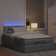 vidaXL Ottoman Säng Med Madrass 120x200 cm Sängpaket
