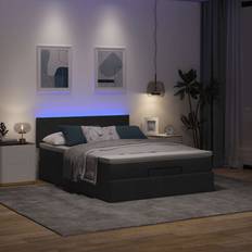 vidaXL Ottoman Säng Med Madrass 140x200 cm Sängpaket