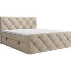 Boxsäng 140/200 cm I Taupe