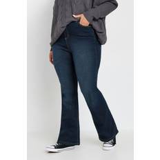 Yours Bootcut Stretch Jeans - Blue
