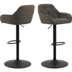 Pallar Furniture To Go Brooke Barstol 2-Pack Grå Sittpall