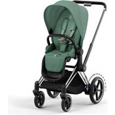 Cybex Grøn - Klapvogne Barnevogne Cybex e-Priam Pushchair Leaf Green