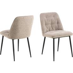 Beige Köksstolar Furniture To Go Brooke Matstol 2-Pack Beige Köksstol 2st