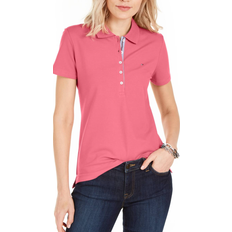 M - Women Polo Shirts Tommy Hilfiger Women's Short Sleeve Polo Shirt Peony