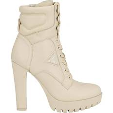 Guess Women Boots Guess Women's TANISA Ankle Boot, Cream 150