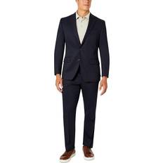 Black Suits Van Heusen Men's Classic-Fit Suit Navy Plaid Navy Plaid