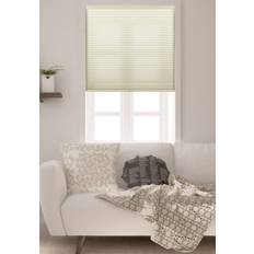 Beige Blinds Arlo Blinds Single Cell Light Cordless Cellular Shades 25.5" W x 72" H