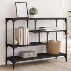 Metal Console Tables BERKFIELD HOME Black 100 x 30 x 75 cm Console Table