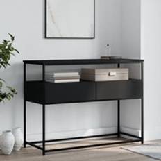 Metal Console Tables BERKFIELD HOME Black 100 x 40 x 75 cm Console Table