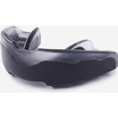 Adult Dual-material Boxing And Martial Arts Mouthguard Smoked Black