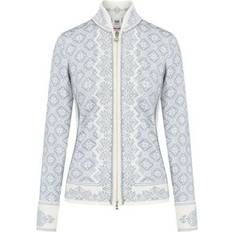 Dale of Norway Christiania Fem Jacket - Offwhite/Metalgrey