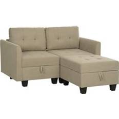 Homcom L' Shape Modular Storage Sofa