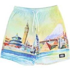 HUF Casual Light Nylon Easy Drawstring Shorts - Multicolor