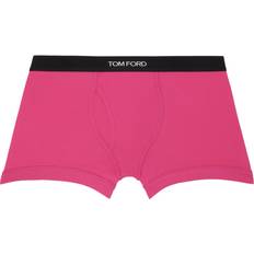 Pink Men's Underwear Tom Ford Cotton Boxer Briefs - Hot Pink