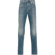 Gucci Jeans Gucci Horsebit Logo Tapered Jeans - Blue