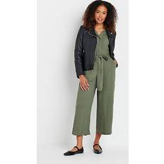 Cashmere Jumpsuits & Overalls M&Co Linen Short Sleeeve Jumpsuit - Women's