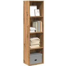 Furniture Berkfield Home Artisian Oak Bookcase 40 x 30 x 152 cm Book Shelf