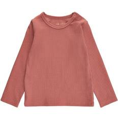 9-12M Blusar & Tunikor Barnkläder Soft Gallery Rib - Brick Dust