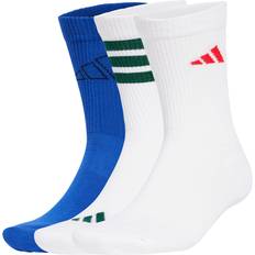 Red Socks adidas Logo Socks 3 Pairs - White/Royal Blue