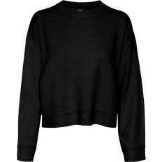 Dam - Guld Tröjor Vero Moda Vmgold Pullover - Black