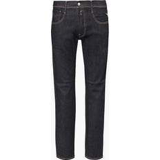 Replay Anbass Hyperflex Slim-Fit Jeans - Dark Blue