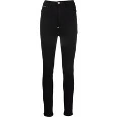 Philipp Plein Women Trousers & Shorts Philipp Plein Super High-Waist Skinny Jeans - Black