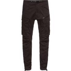 G-Star Rovic Zip 3D Straight Tapered Cargos - Raven