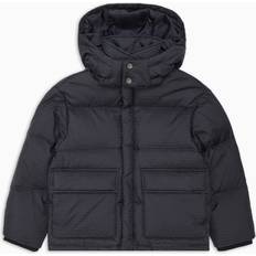 Emporio Armani Buitenkleding Emporio Armani Nylon Puffer Jacket With Logo - Lettering