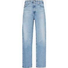 AG Palma Rian Straight-leg High-rise Stretch Jeans - Denim