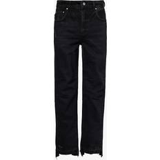 Represent Jeans Represent R2 Raw-hem Straight-leg Jeans - Off Black