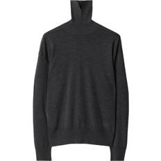 Burberry Grey Tops Burberry Wool Jumper - Grey