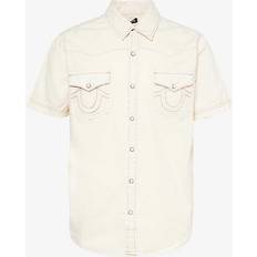 True Religion Men Shirts True Religion Western Cotton Shirt - Winter White