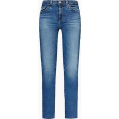 AG Prima Raw-hem Skinny Leg Jeans - Denim