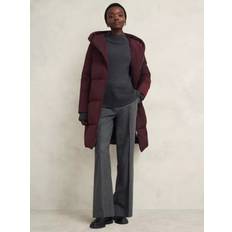 Hobbs Darla Puffer Coat - Wine