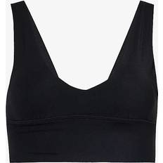 Adanola Underwear Adanola Ultimate Stretch-recycled Polyamide Bra - Black