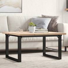 Furniture Berkfield Home O-Frame 90 x 90 x 45.5 cm Coffee Table