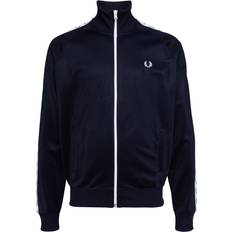 Fred Perry Logo Tape Sport Jacket - Blue